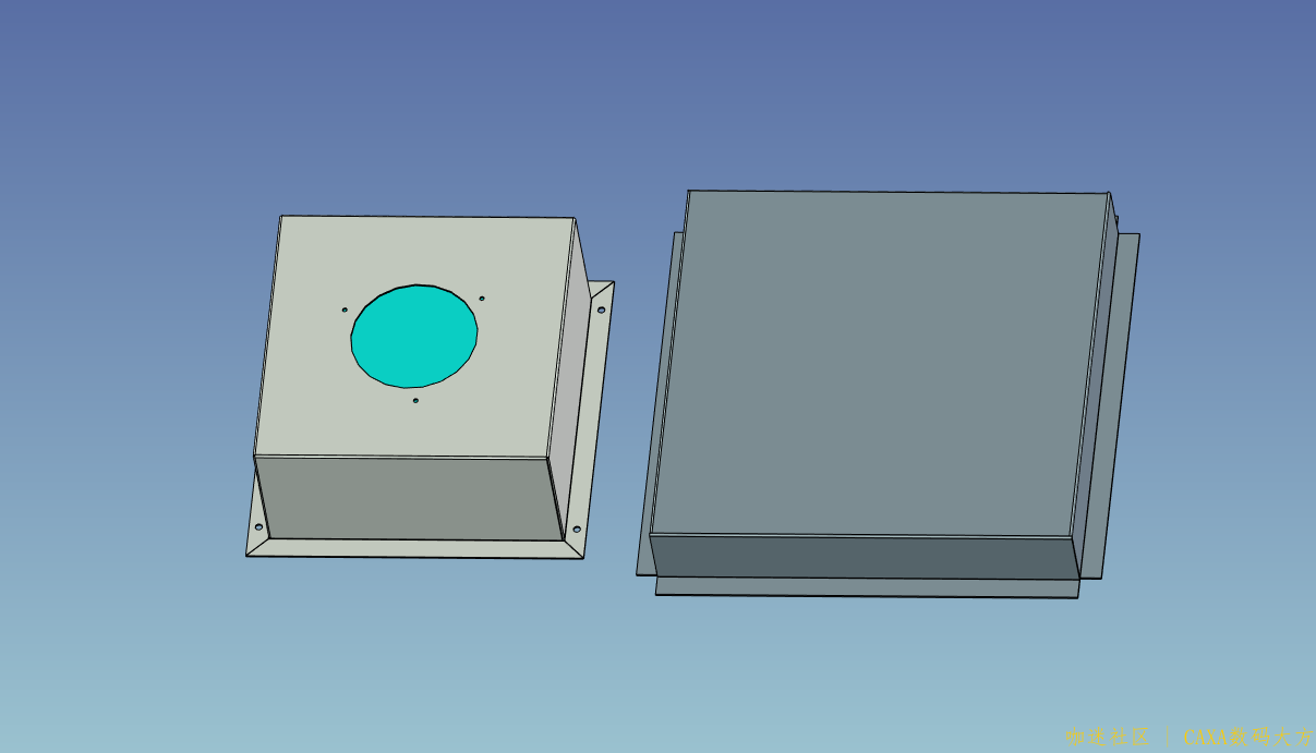 caxa3d钣金设计